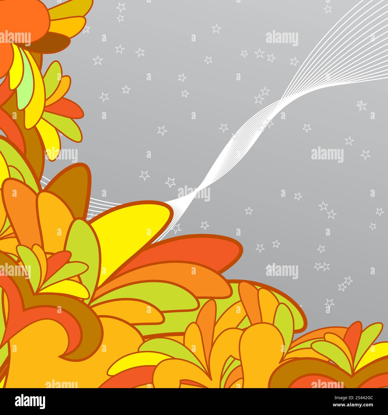 Abstract vector floral background for design use Stock Vector Image ...