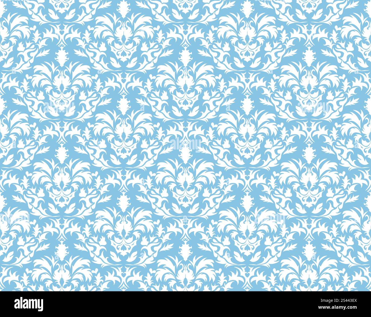 Abstract damask seamless background for design use Stock Vector Image ...