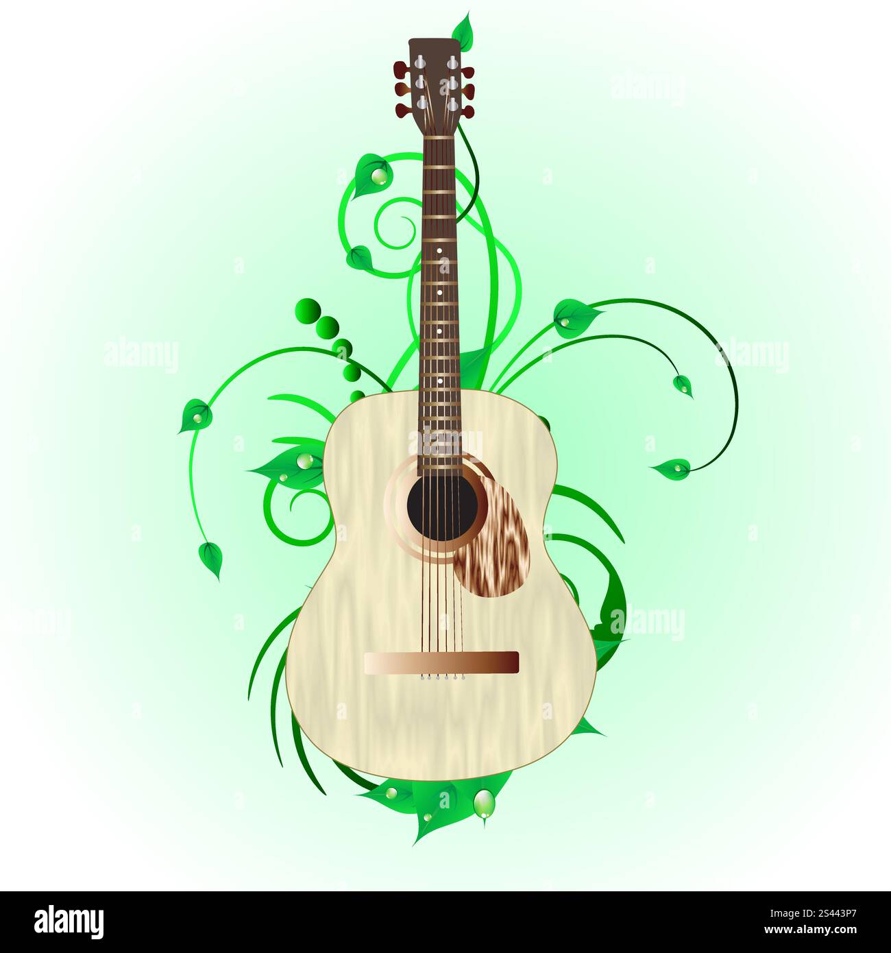 Grunge vector music background for design use Stock Vector
