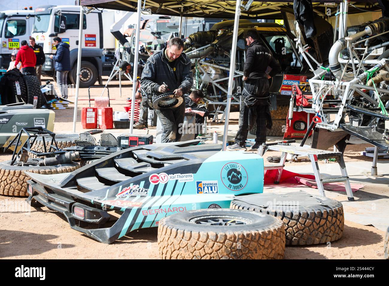 MD Rally Sport, Motul, Ultimate, during the Rest Day of the Dakar 2025