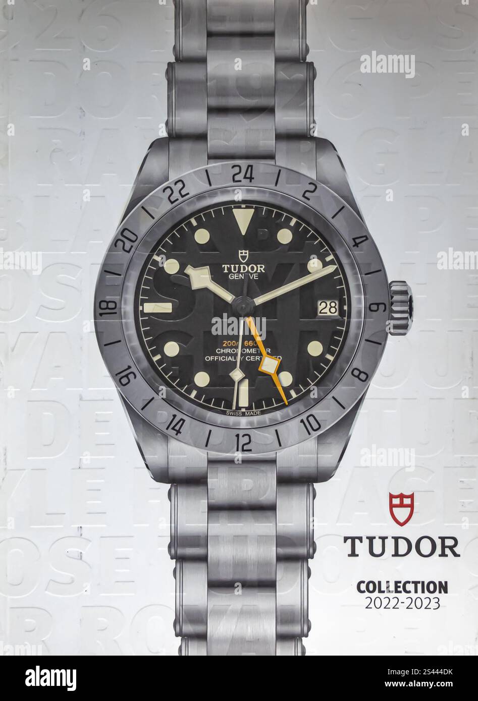 Tudor collection catalog 20222023 with Tudor Black Bay Pro on cover