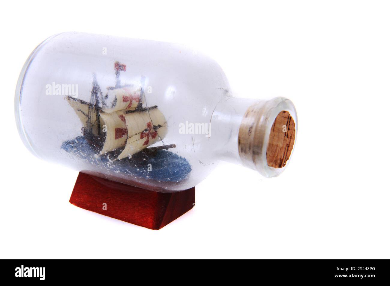 Small boat sailing in Cut Out Stock Images Pictures Alamy