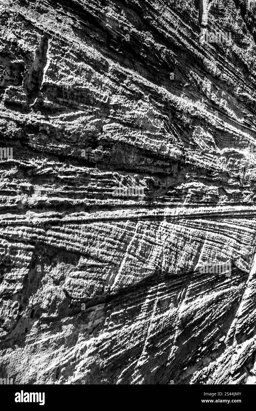 Natural Patterns In Rocks Exploring the intricate patterns of sandstone formations in the ...