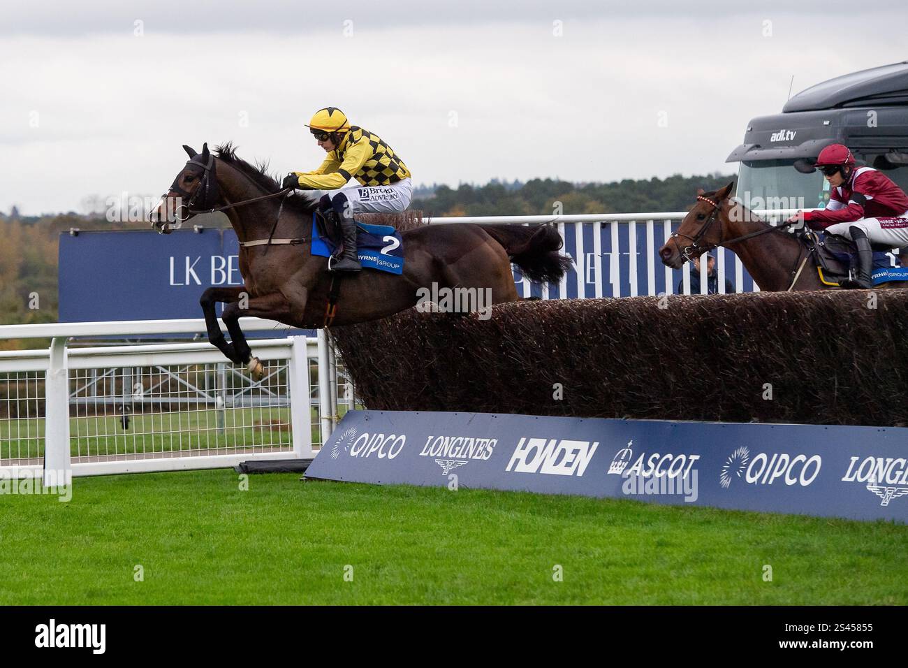 Ascot, Berkshire, UK. 2nd November, 2024. UNCLE PHIL ridden by jockey P ...