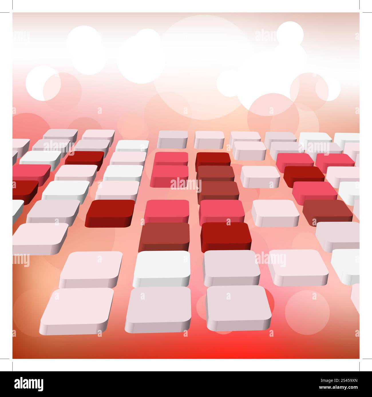 Abstract technology background for use in web design. Vector illustration. Stock Vector