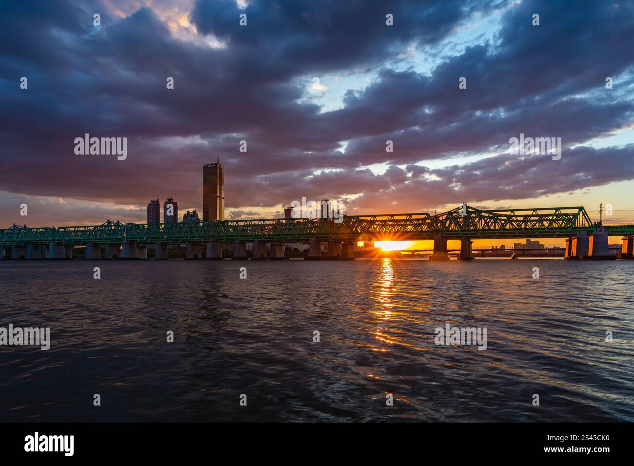han river seoul south korea