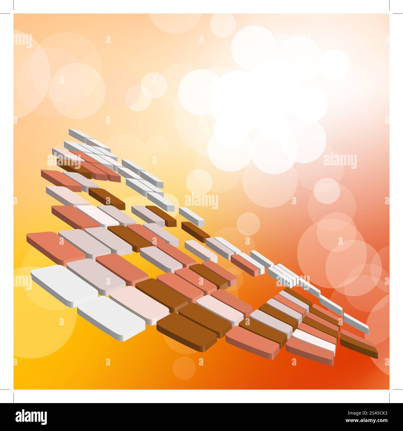 Abstract technology background for use in web design. Vector illustration. Stock Vector