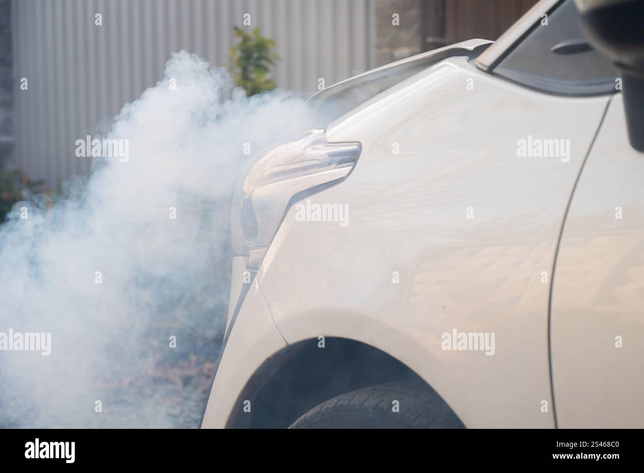 Smoke Coming From Under Hood