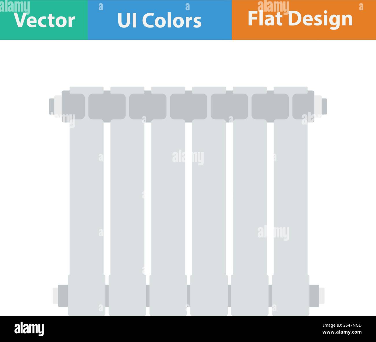 Flat design icon of in ui colors. Vector illustration.. Flat design ...