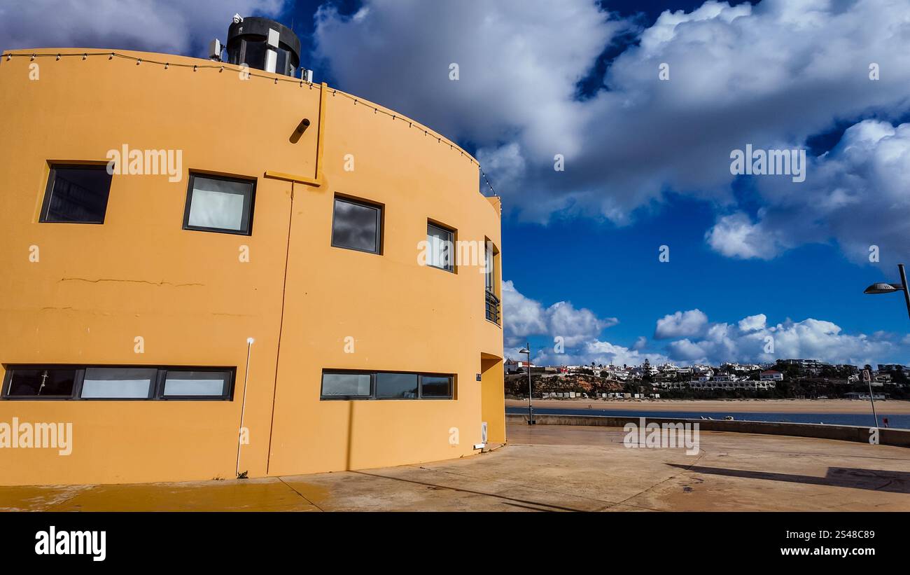 The administrative office building at Marina