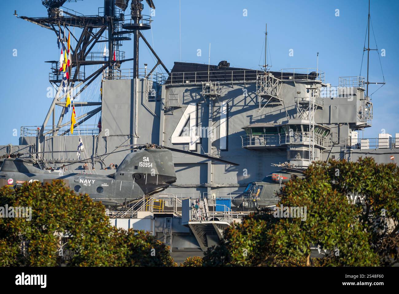 USS Midway Museum Ship. San Diego, California Stock Photo - Alamy