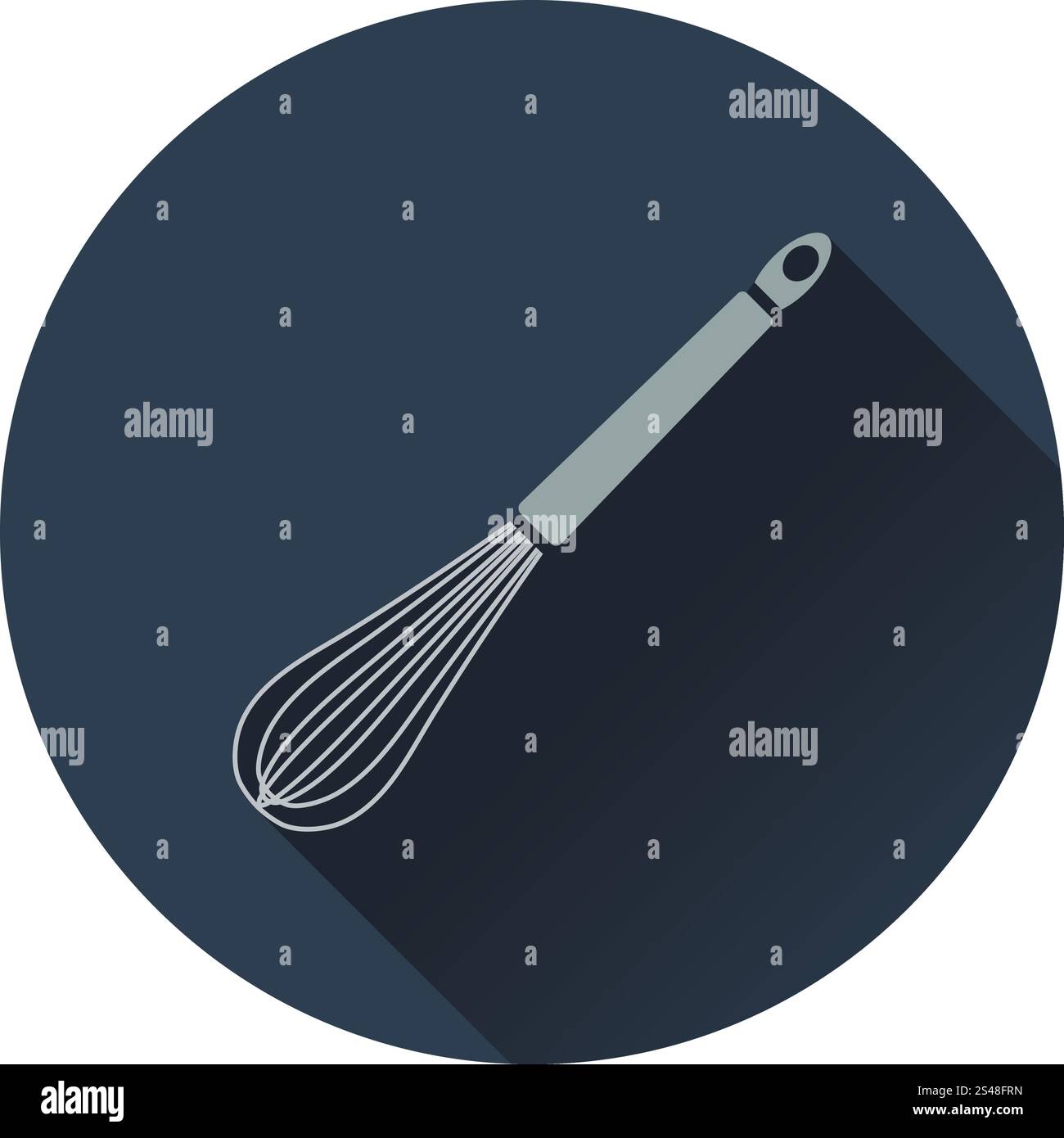 Kitchen corolla icon. Flat design. Vector illustration. Stock Vector