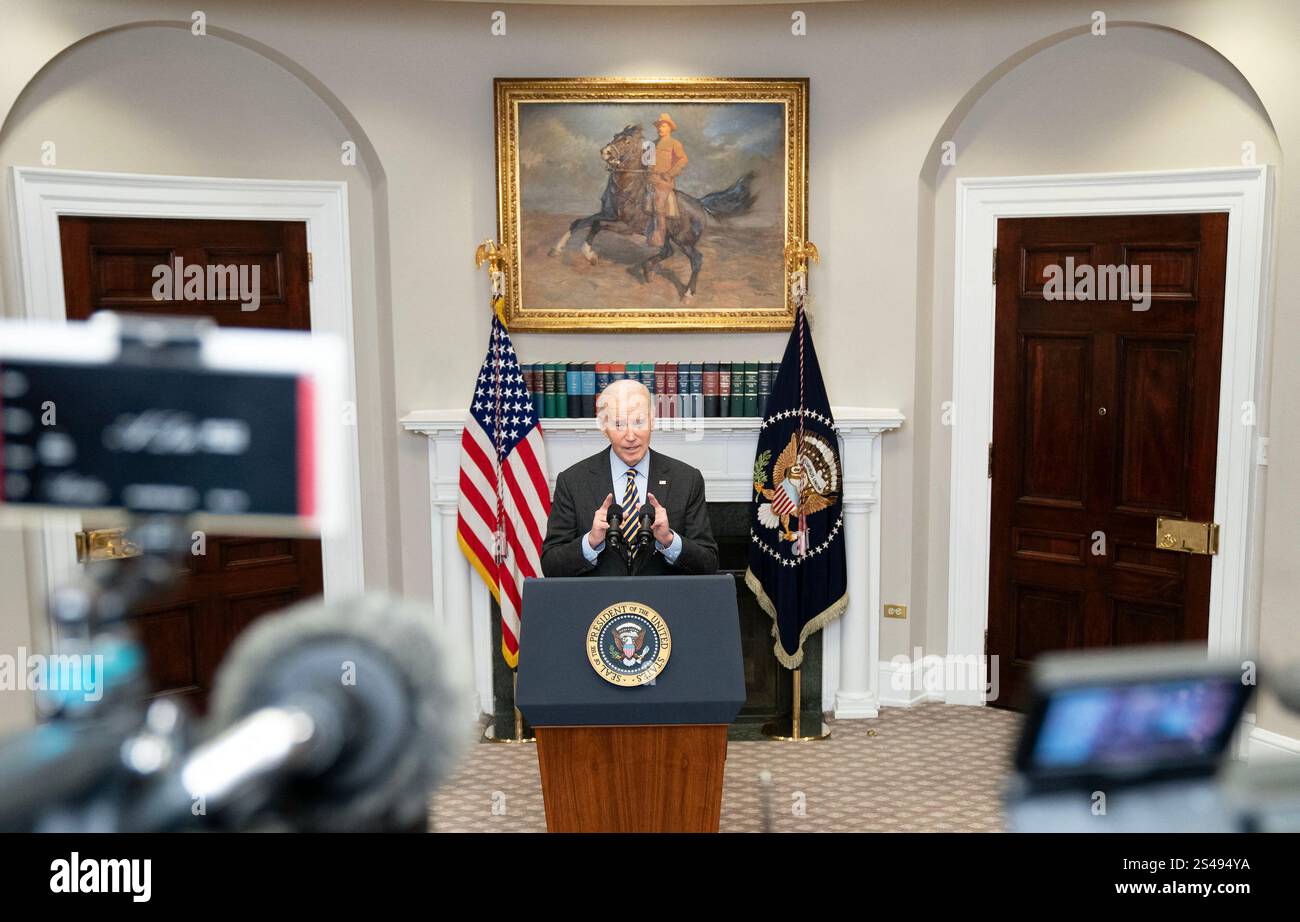 President Joe Biden delivers remarks on today’s jobs report and the