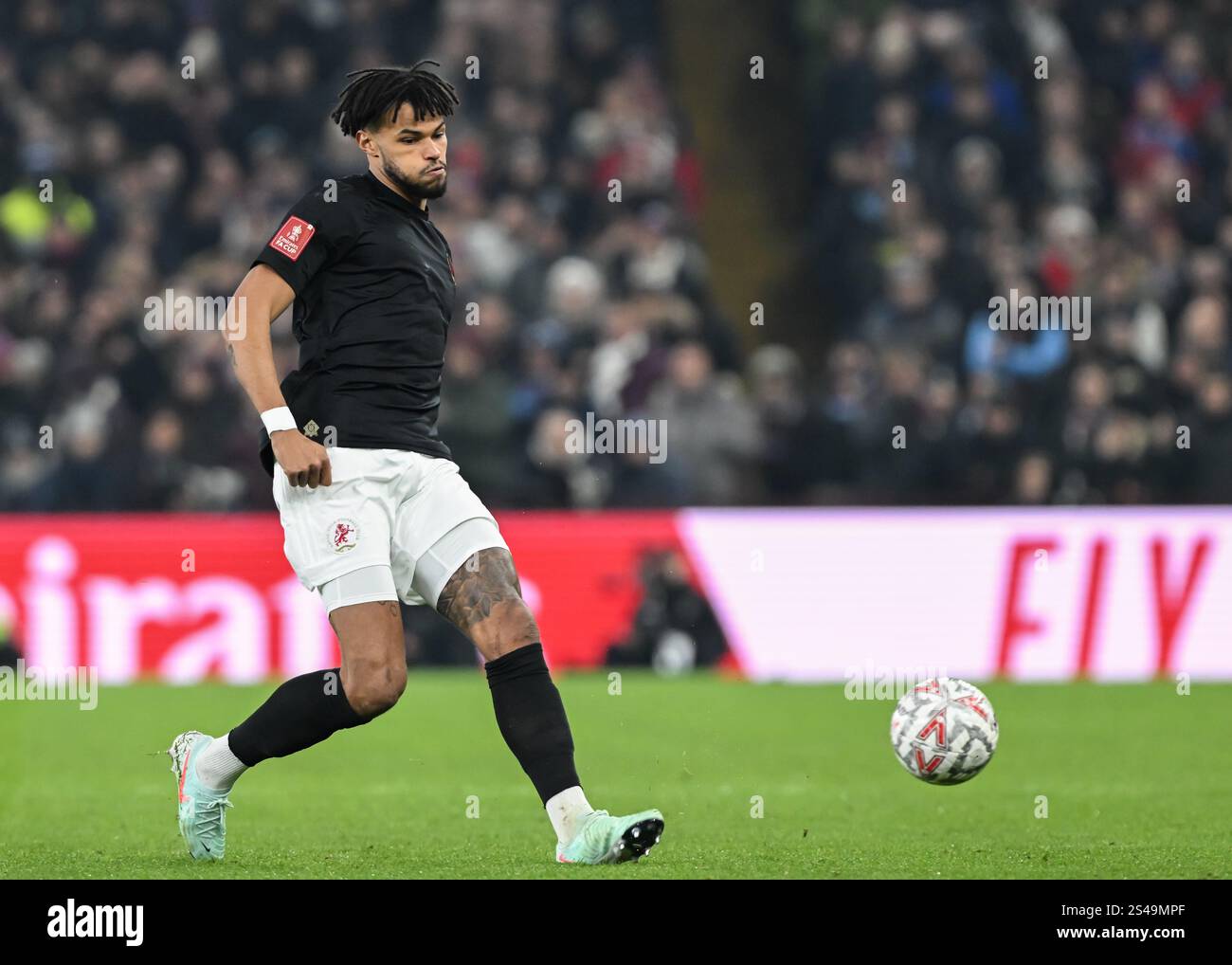 Birmingham, England, 10th January 2025. Tyrone Mings of Aston Villa