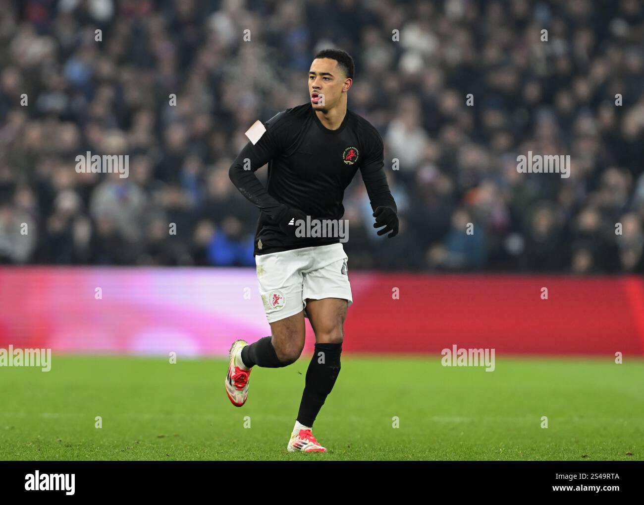 Birmingham, England, 10th January 2025. Jacob Ramsey of Aston Villa