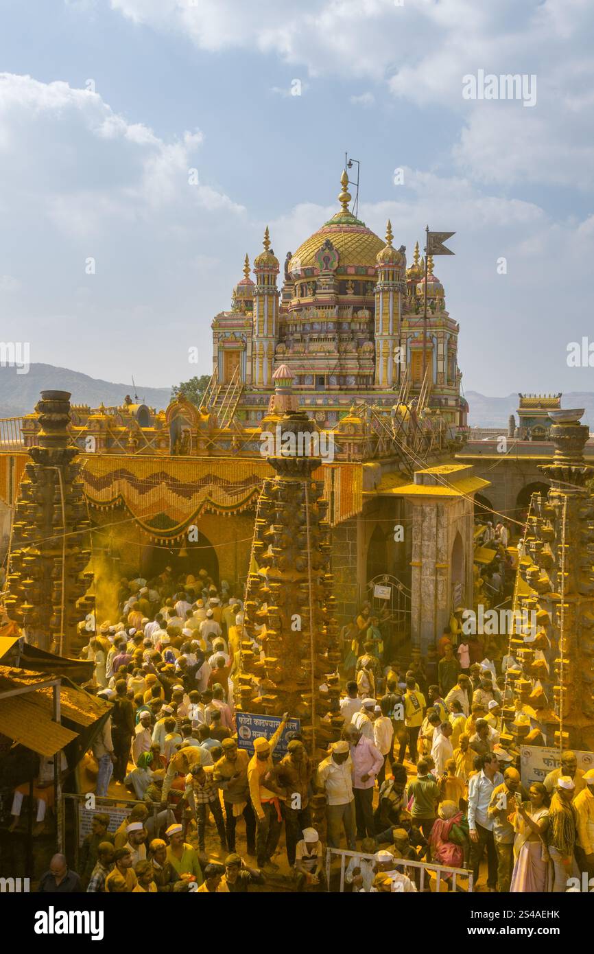 Palkhi Of Lord Khandoba At The Famous And Beautiful Khandoba Temple At palkhi-of-lord-khandoba-at-the-famous-and-beautiful-khandoba-temple-at