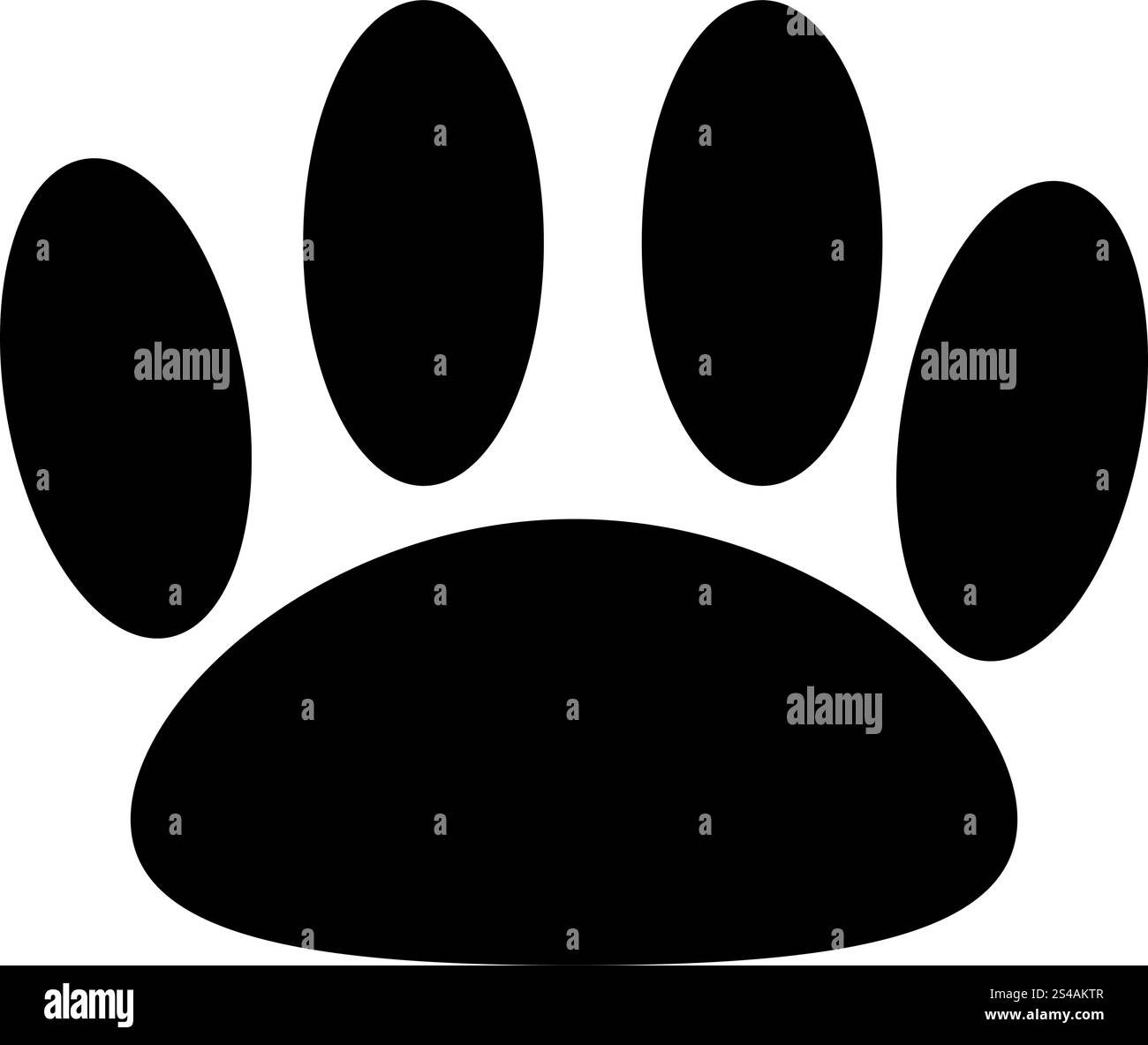 Animal footprint icon Stock Vector Image & Art Alamy