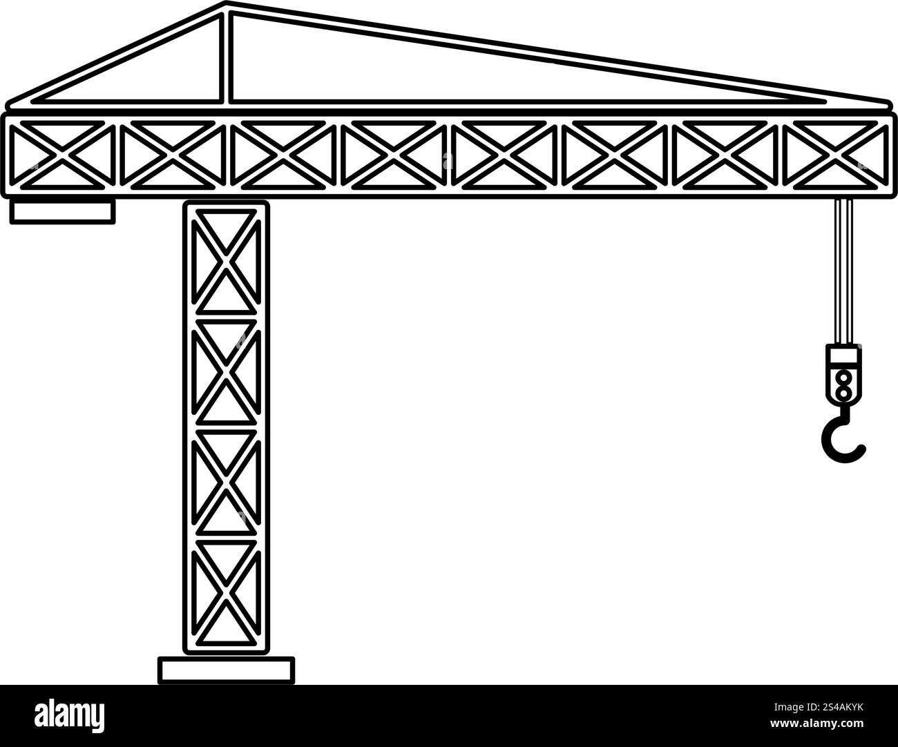 Building crane icon Stock Vector Image & Art - Alamy