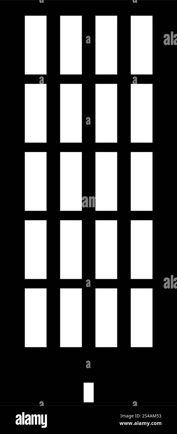 Sky tower building black icon Stock Vector Image & Art - Alamy