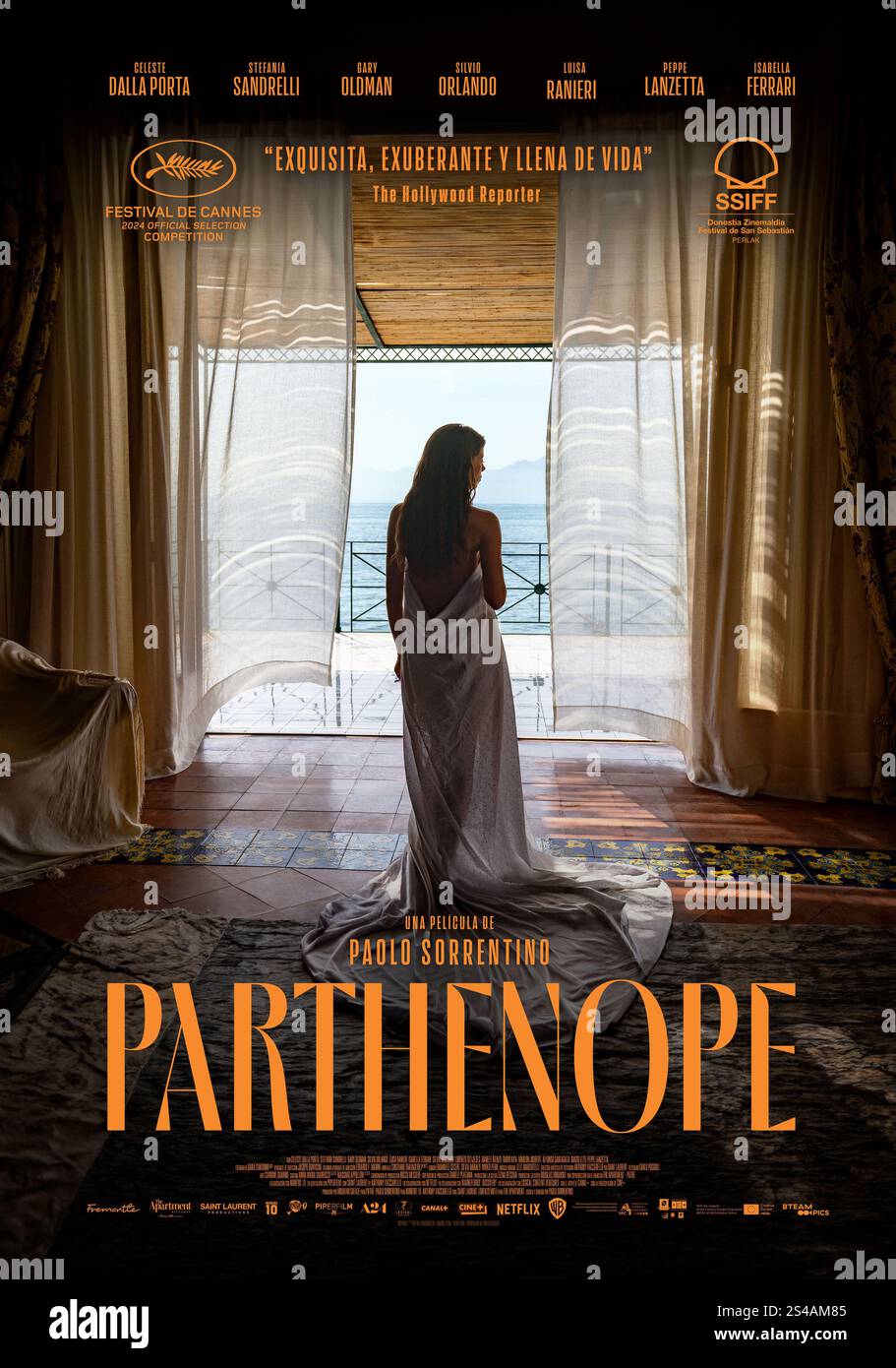 PARTHENOPE (2024), directed by PAOLO SORRENTINO. Credit: The Apartment / Saint Laurent / Album Stock Photo