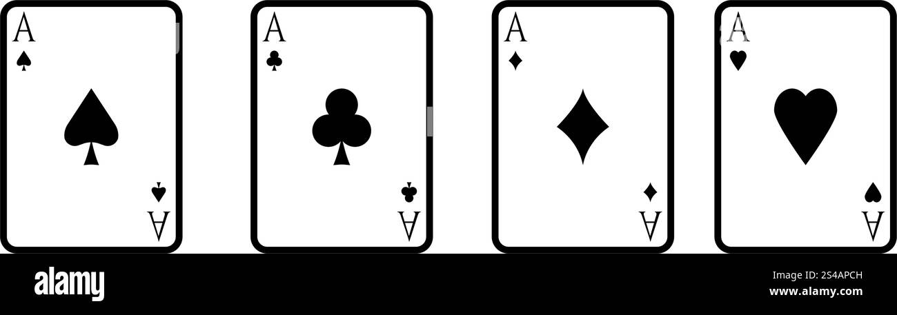 Playing cards icon Stock Vector Image & Art - Alamy