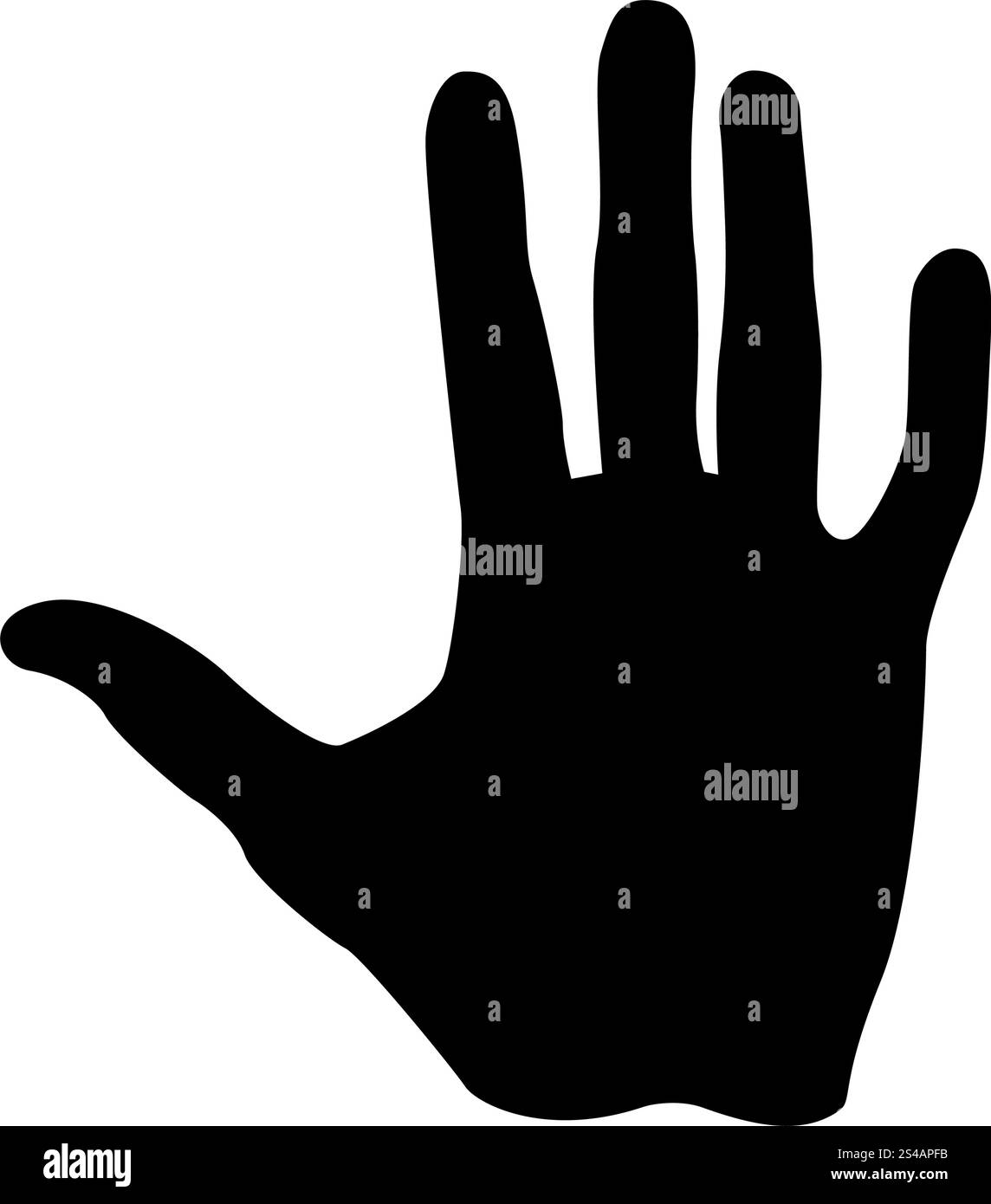 Human hand icon Stock Vector Image & Art - Alamy