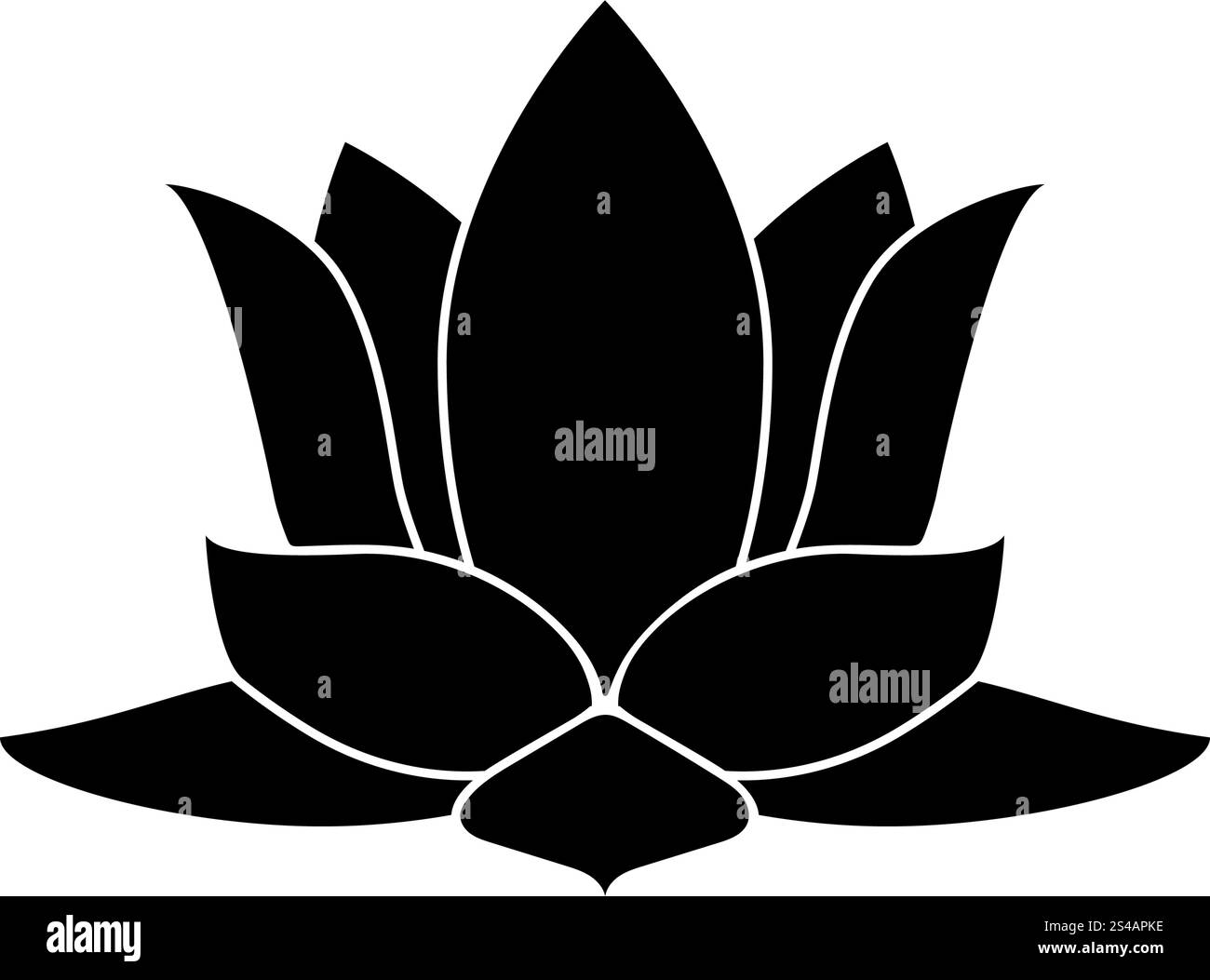 Lotus flower icon Stock Vector Image & Art - Alamy