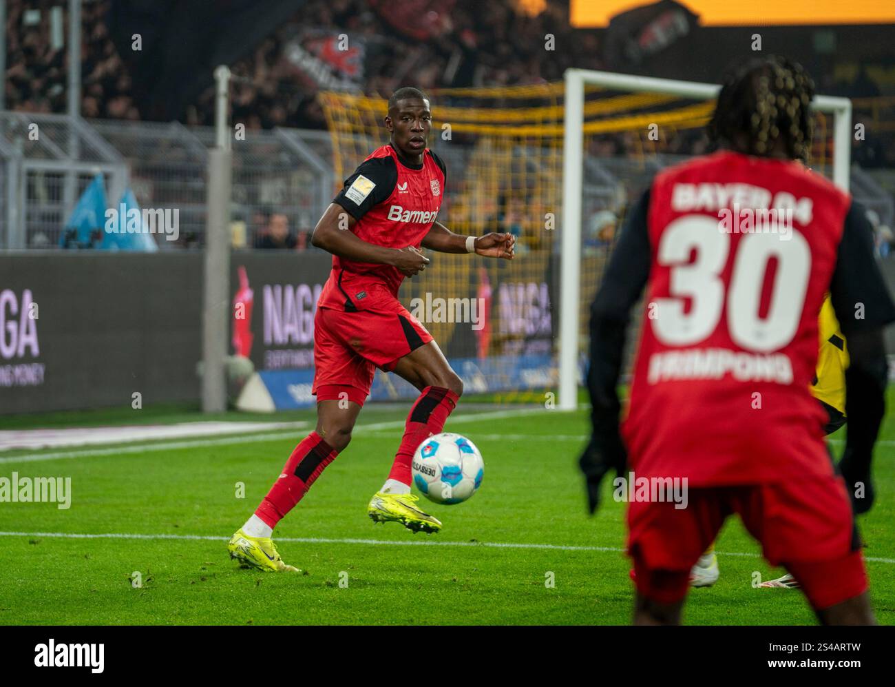 Nordi Mukiele (Bayer 04 Leverkusen, 23) 10.01.2025, Fussball, 1