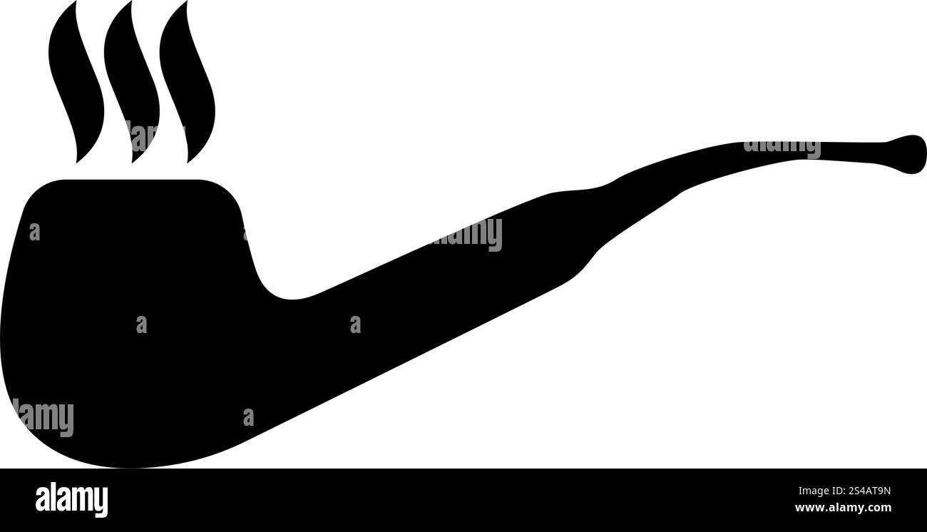 Smoking pipe icon Stock Vector Image & Art - Alamy