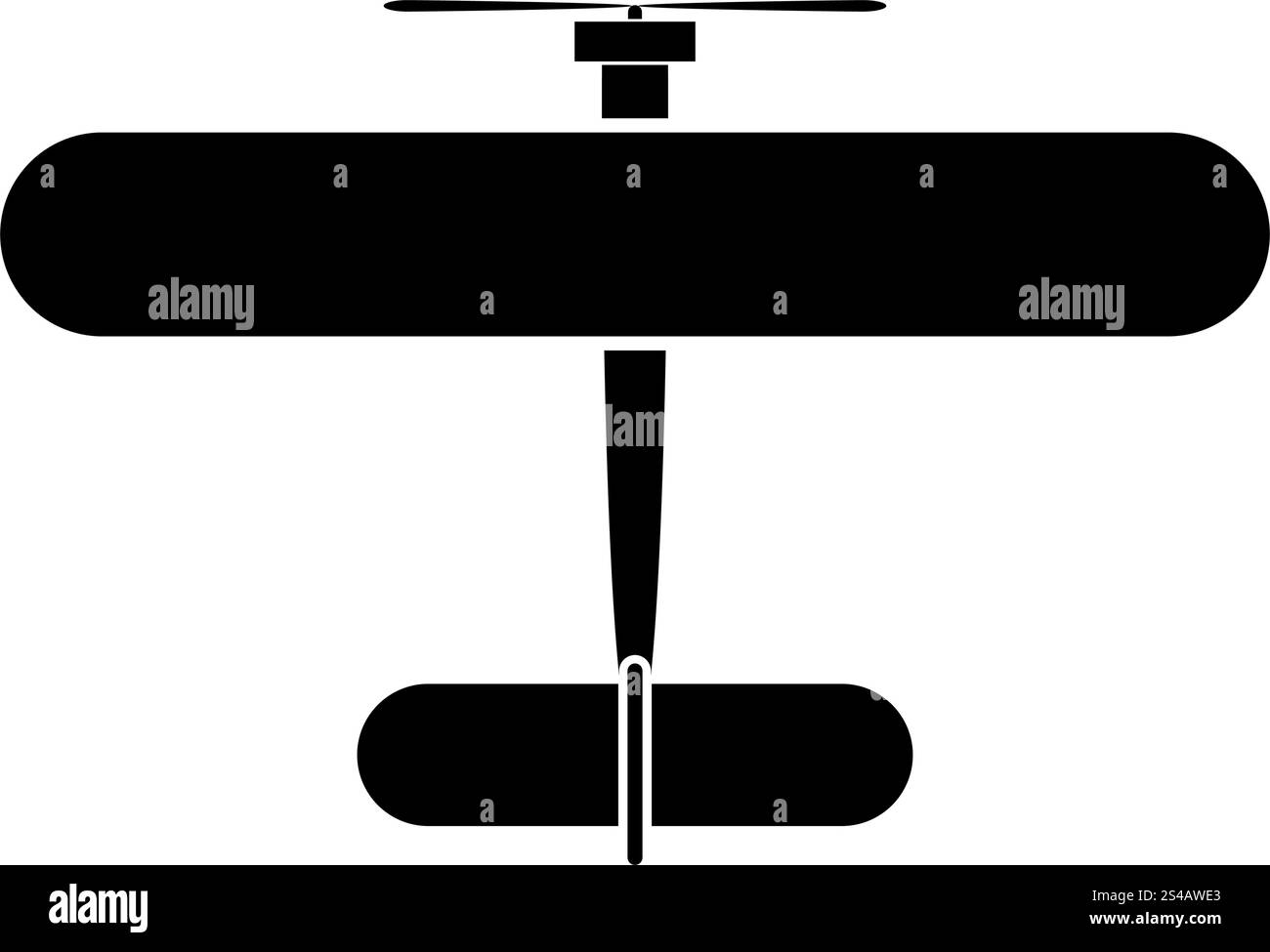 Biplane icon Stock Vector Image & Art - Alamy