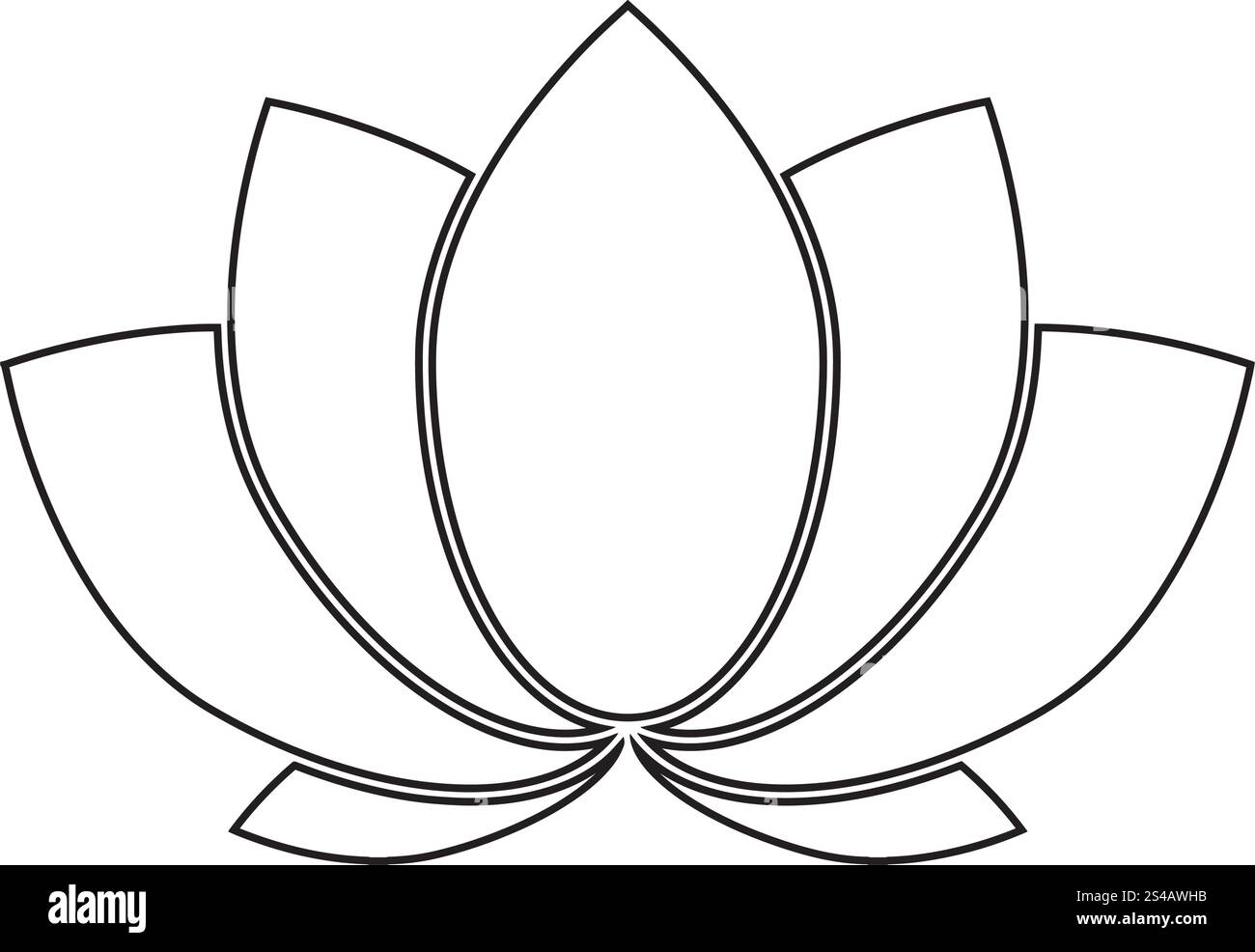 Lotus icon Stock Vector Image & Art - Alamy