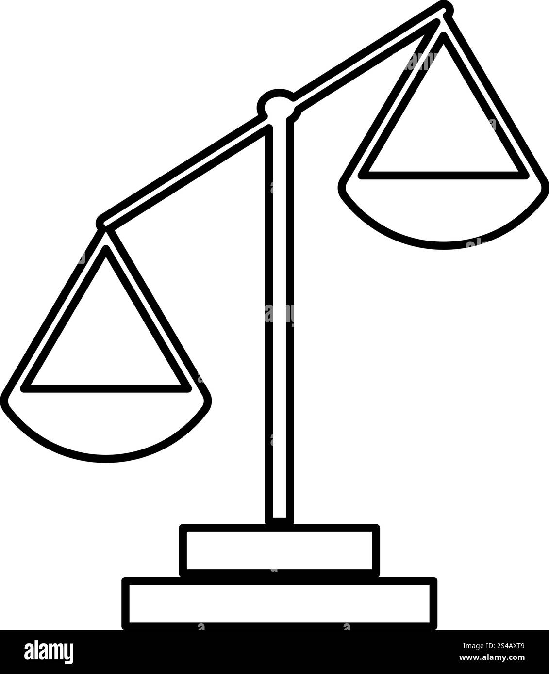 Law scale icon Stock Vector Image & Art - Alamy
