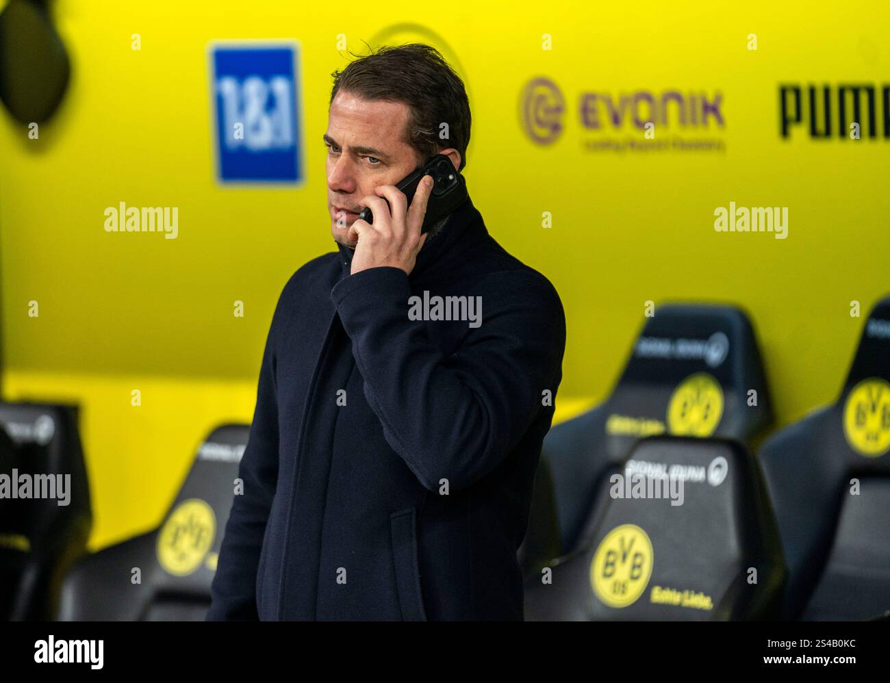 Dortmund, Deutschland. 10th Jan, 2025. Lars Ricken (Borussia Dortmund ...