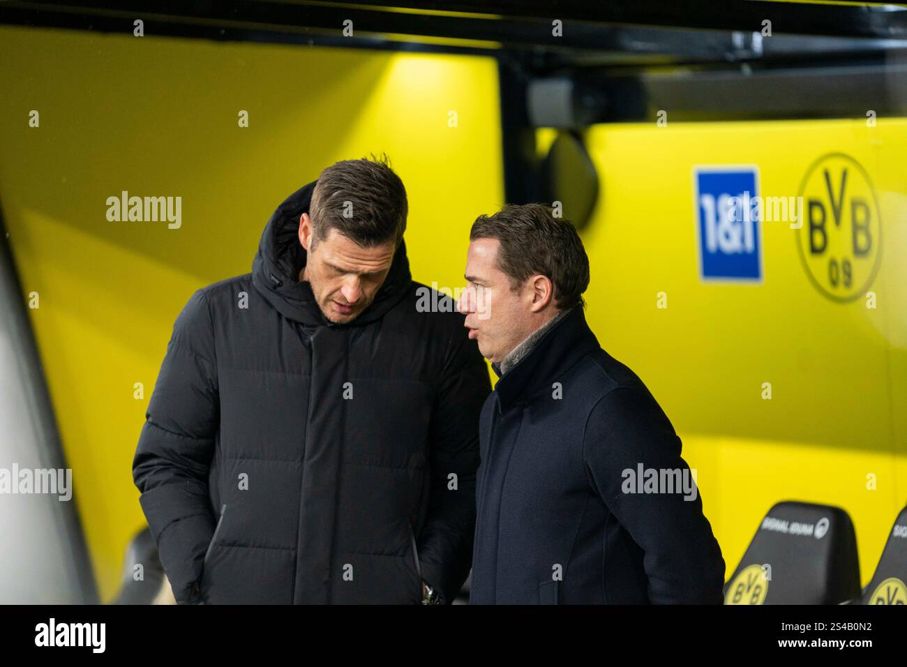 Dortmund, Deutschland. 10th Jan, 2025. Lars Ricken (Borussia Dortmund ...