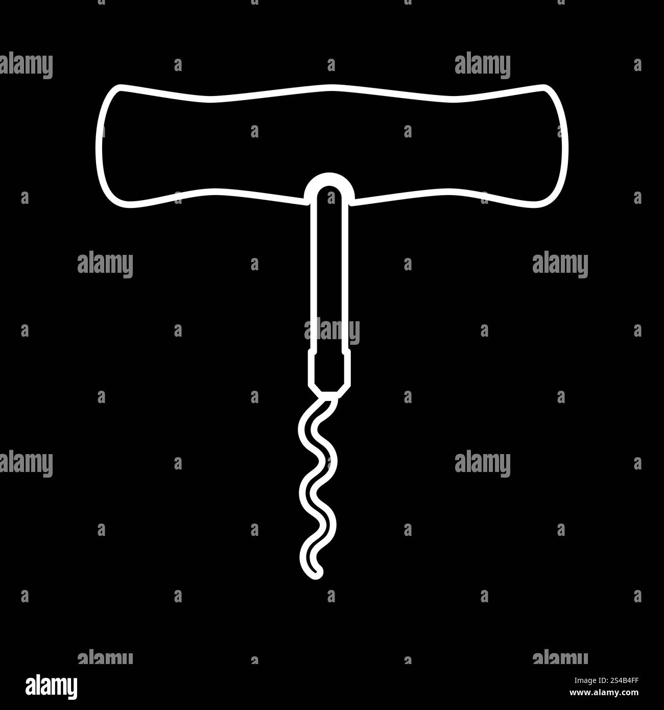 Corkscrew icon Stock Vector Image & Art - Alamy