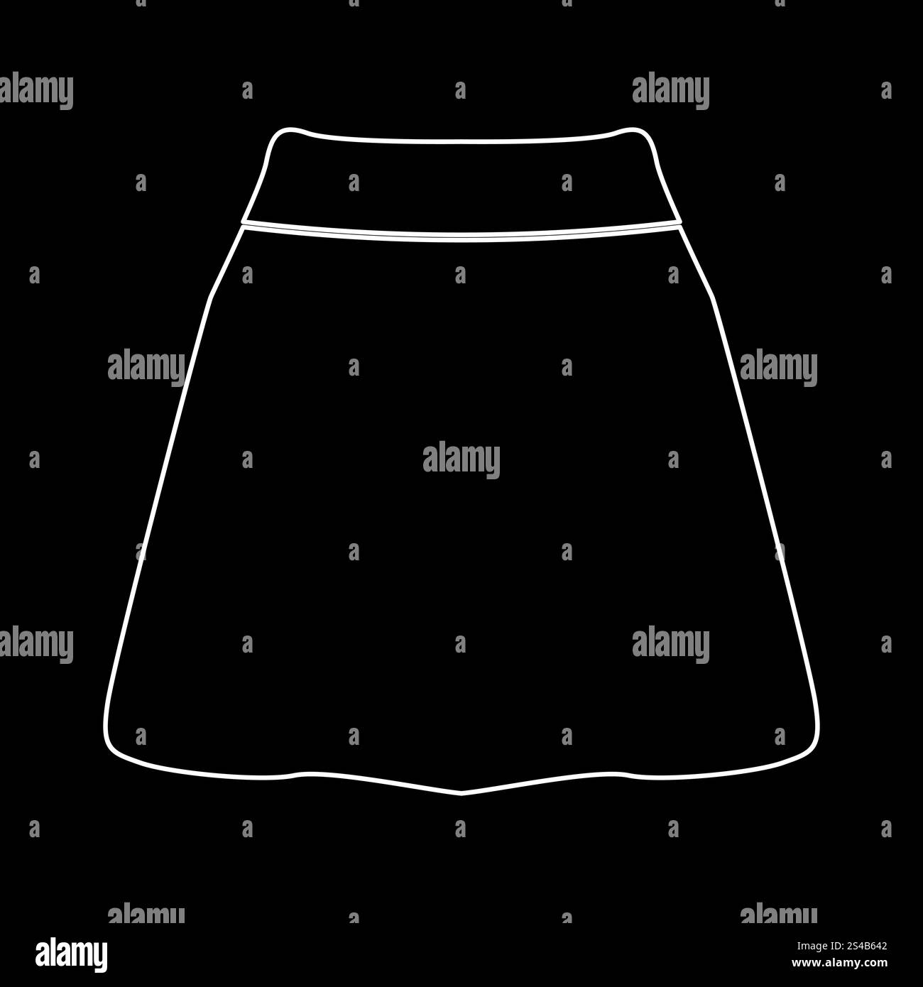 White mini skirt hi-res stock photography and images - Alamy
