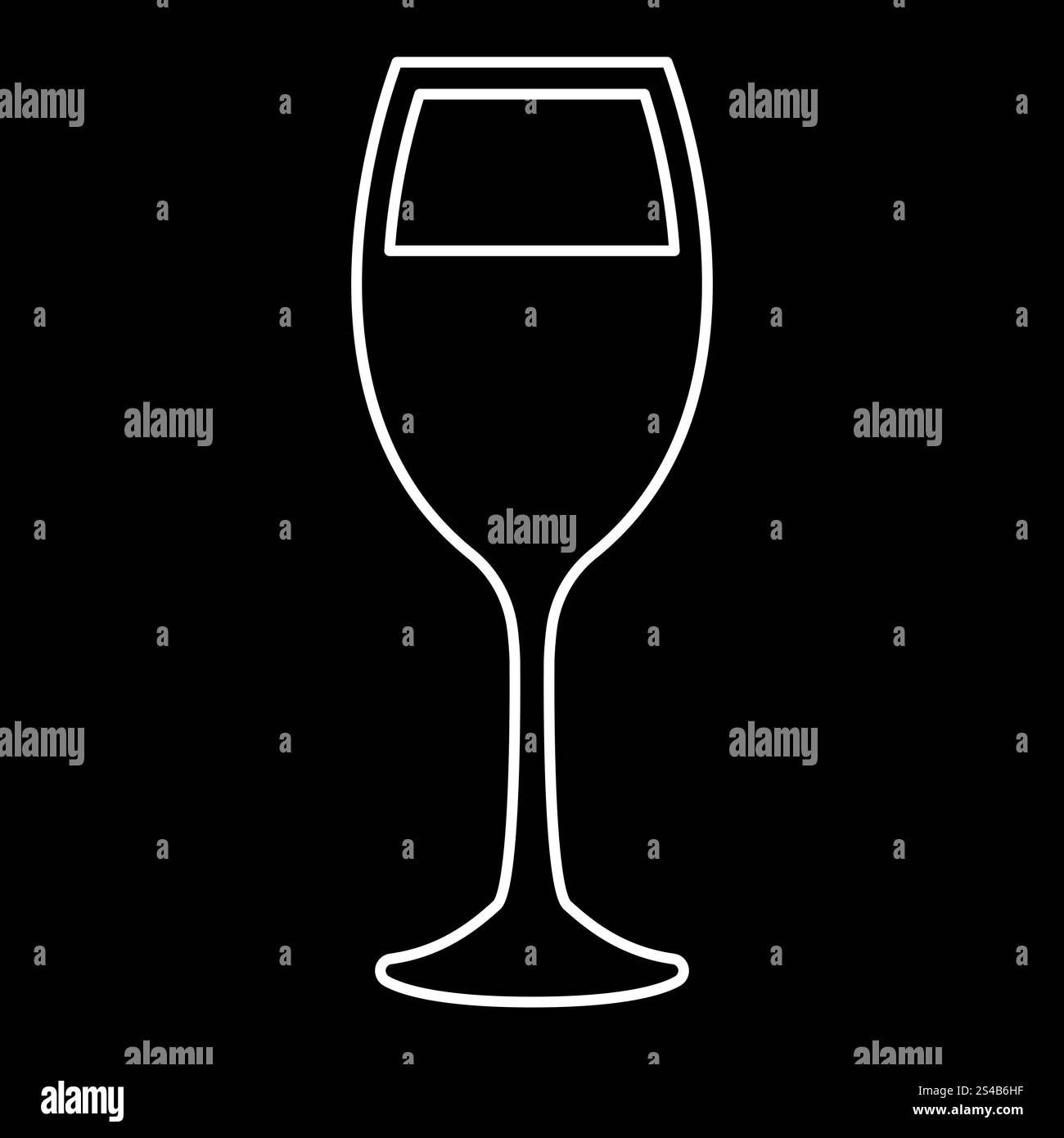 Glass of wine icon Stock Vector Image & Art - Alamy