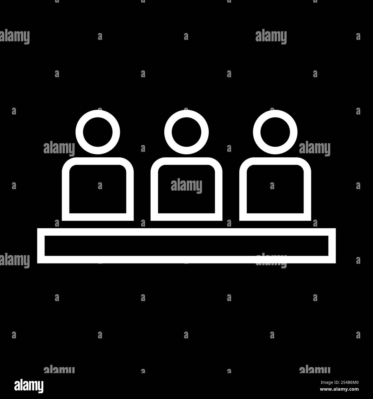 Board meeting - business concept icon Stock Vector Image & Art - Alamy
