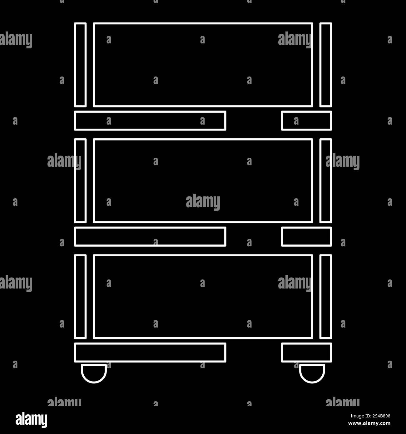 Floor rack for paper icon Stock Vector Image & Art - Alamy