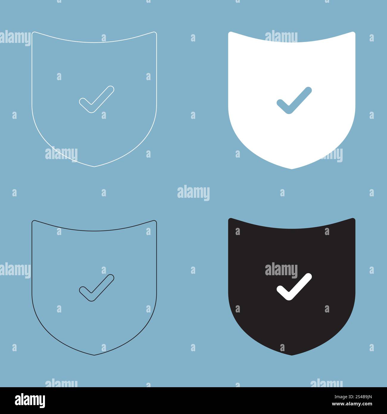 Shield icon .. Shield icon Stock Vector Image & Art - Alamy