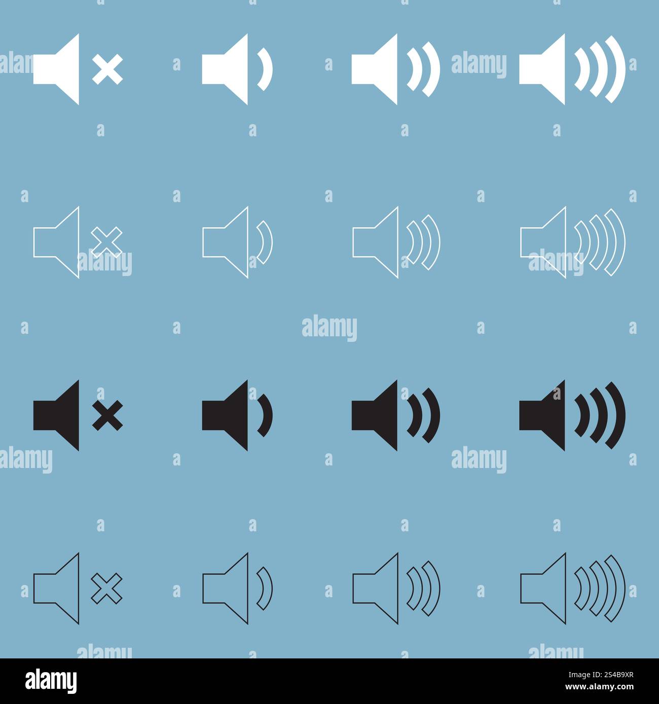 Volume icon .. Volume icon Stock Vector Image & Art - Alamy
