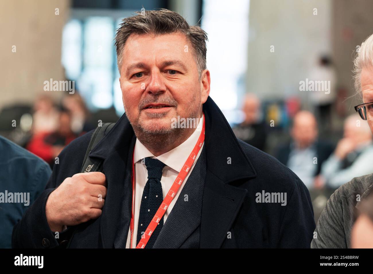 11.01.2025,Berlin,außerordentlicher Bundesparteitag der SPD im CityCube ...