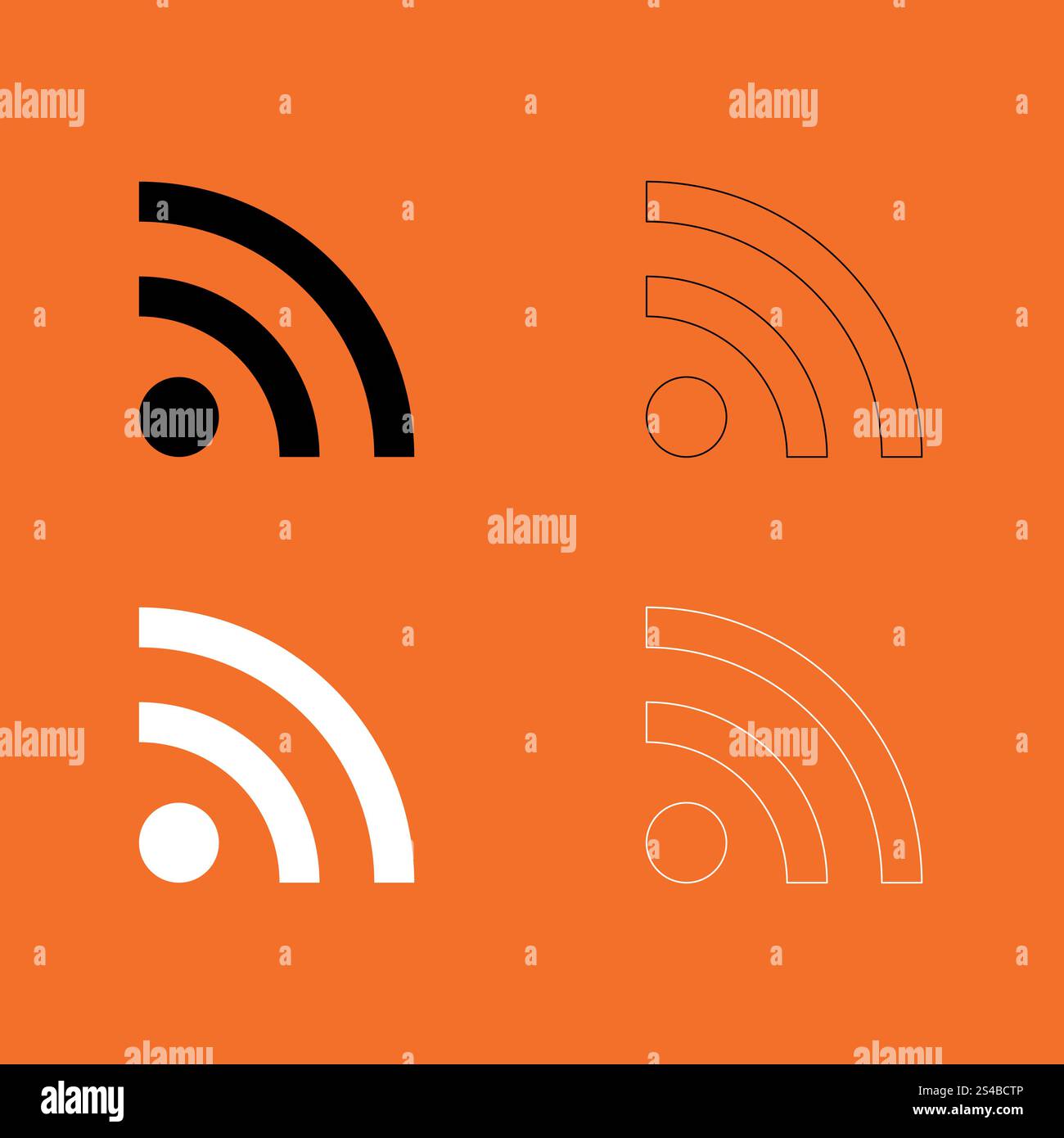 News line sign black and white set icon .. News line sign black and ...