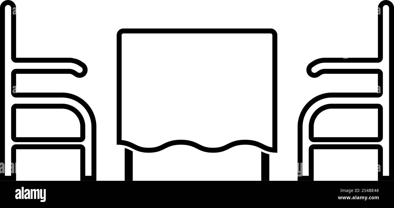 Two armchair Stock Vector Images Alamy