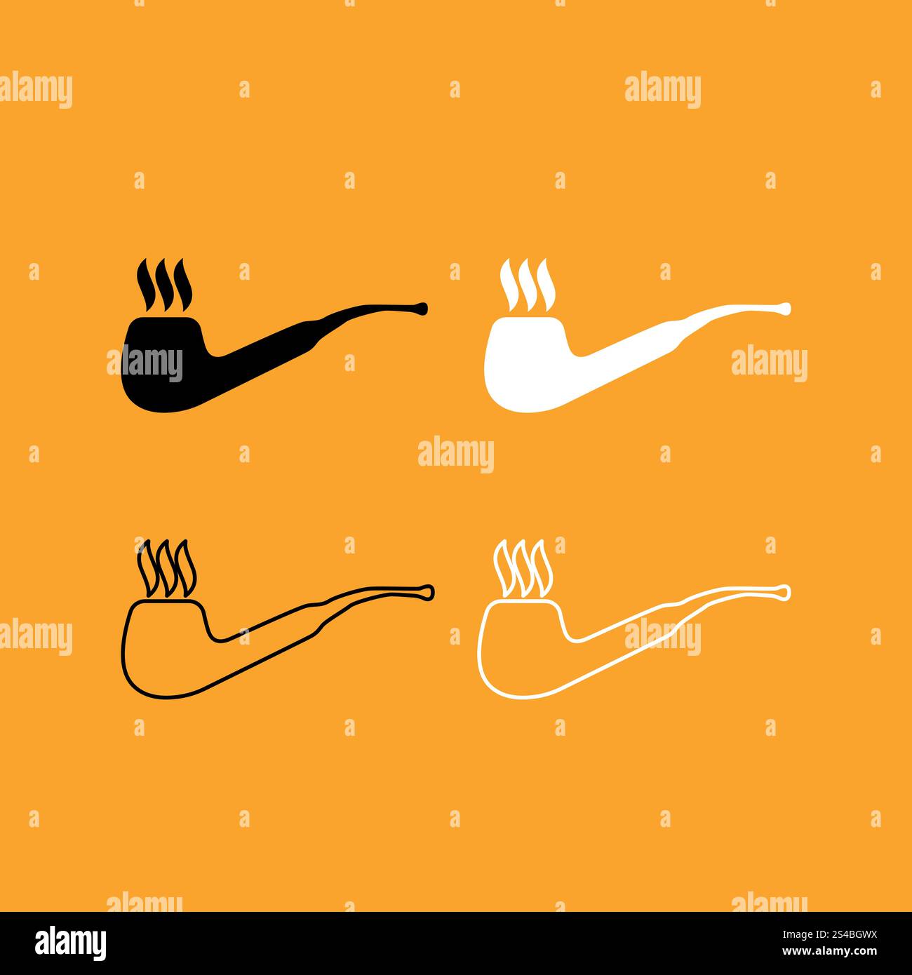 Smoking pipe icon Stock Vector Image & Art - Alamy