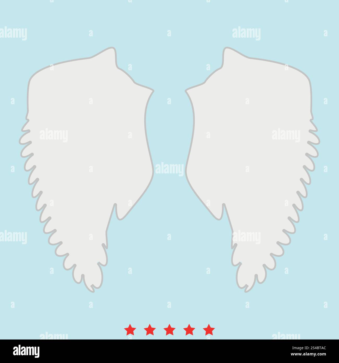Wings icons Stock Vector Image & Art - Alamy