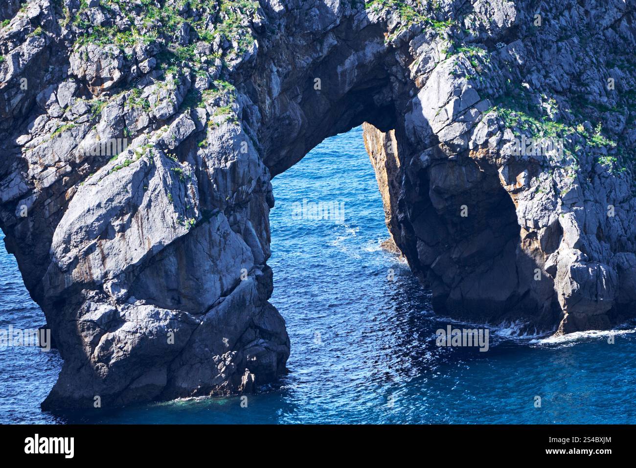 Impressive rocks of the Bay of Biscay Stock Photo - Alamy