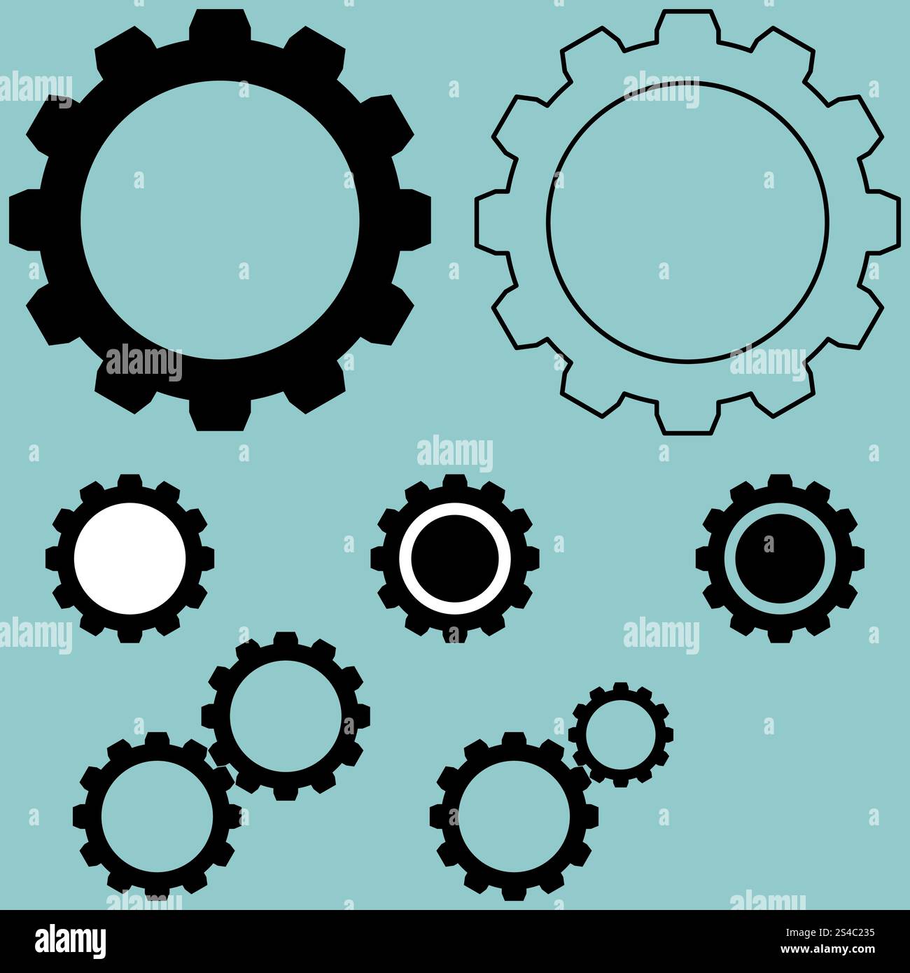 The black different simple gear.. The black different simple gear it is ...