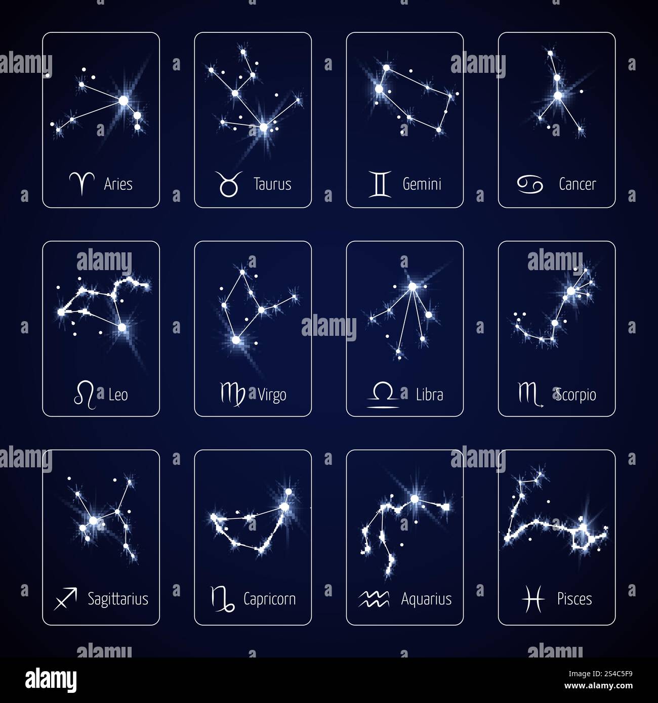 Zodiac Sign All Horoscope Constellation Stars For Mobile Application zodiac-sign-all-horoscope-constellation-stars-for-mobile-application
