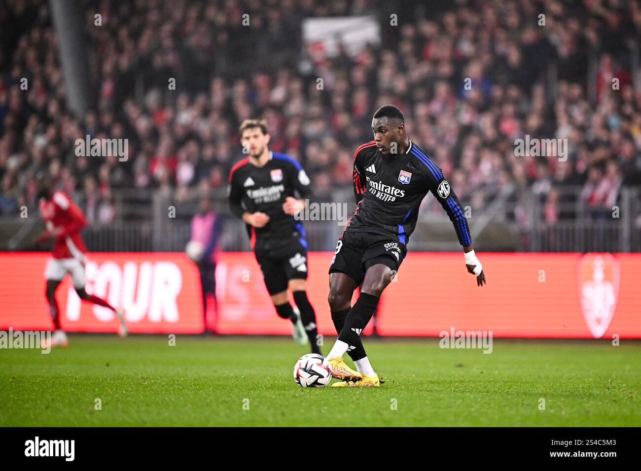 France. 11th Jan, 2025. 19 Moussa NIAKHATE (ol) during the Ligue 1 ...